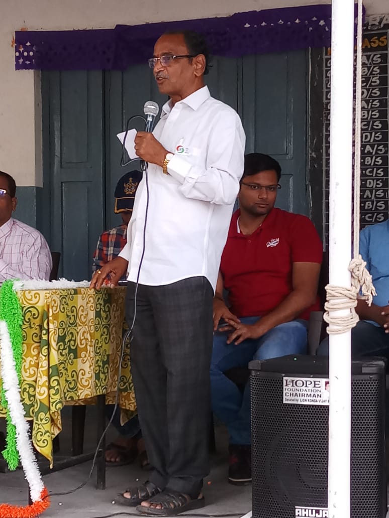 Inspiring speach on 15th Aug,2019.